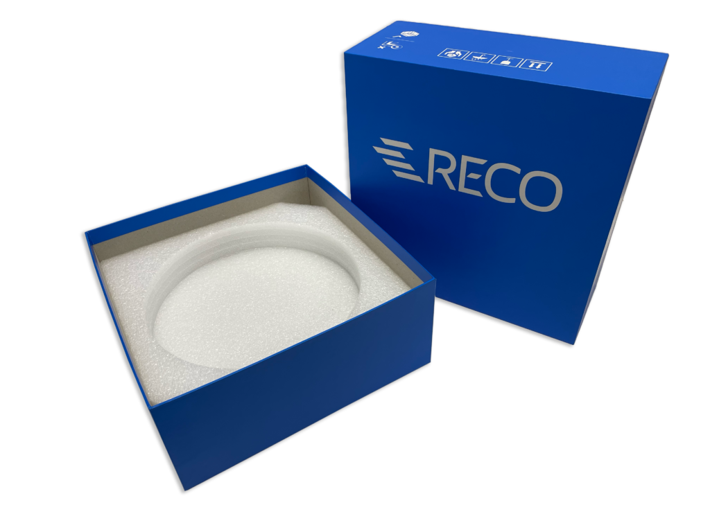 packaging avec calage mousse